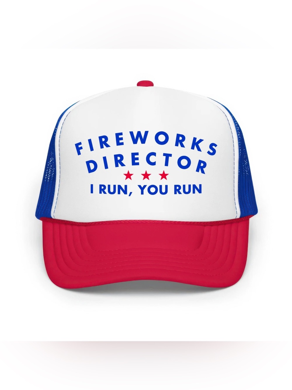 OTTO men’s or women’s
 Trucker Hat - Red, White & Blue